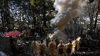 Para Penyembah Hutan di Jepang Gelar Ritual Tahun Baru