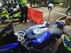 Polisi Ungkap Alasan Tilang-Kuras Bensin Moge Sunmori di BSD yang Viral