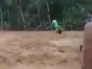 Viral Sejumlah Remaja Terjun Ke Sungai Berarus Deras Saat Banjir Besar Viral Sejumlah Remaja Terjun Ke Sungai Berarus Deras Saat Banjir Besar