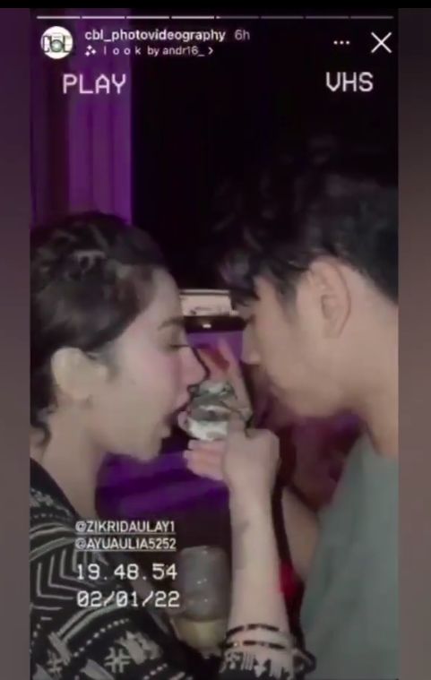 Zikri Daulay dan Ayu Aulia