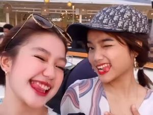 Saat Fuji dan Chika Hangout di Bali, Thariq Halilintar Ikutan Foto Bestie