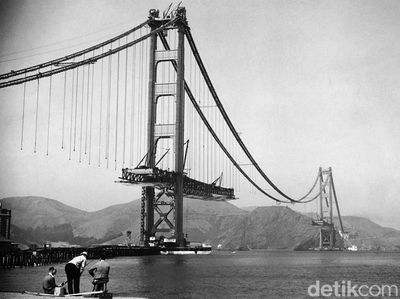 Hari Ini 89 Tahun Lalu, Jembatan Golden Gate San Francisco Mulai Dibangun