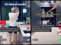 Kebiasaan Orang Tua Asia! Koleksi Lap Dapur hingga Wadah Plastik Makanan