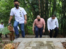 Puji Tingkat Vaksinasi Sulbar, LaNyalla Bahas Upaya Pemulihan Ekonomi