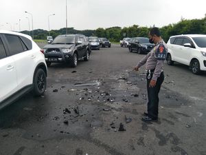 Kecelakaan Beruntun, Fortuner Tabrak Jimny hingga Taksi di Tol Serpong