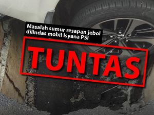 Before-After Perbaikan Sumur Resapan yang Jebol Dilindas Mobil Isyana PSI Before-After Perbaikan Sumur Resapan yang Jebol Dilindas Mobil Isyana PSI