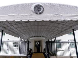 Ini Material Pagar Gedung Putih yang Tak Roboh Meski Ditabrak Mobil Ngebut