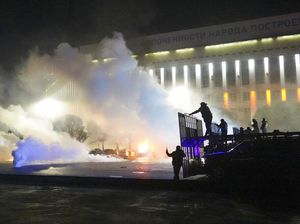 Kerusuhan Makin Mencekam, Dubes Pastikan 140 WNI di Kazakhstan Aman Kerusuhan Makin Mencekam, Dubes Pastikan 140 WNI di Kazakhstan Aman