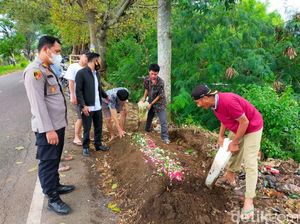 Hii... Ini Potret Makam yang Muncul Tiba-tiba di Pasuruan