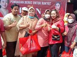 Paket Beras Bergambar Puan Juga Dibagikan di Brebes-Tegal Hari Ini