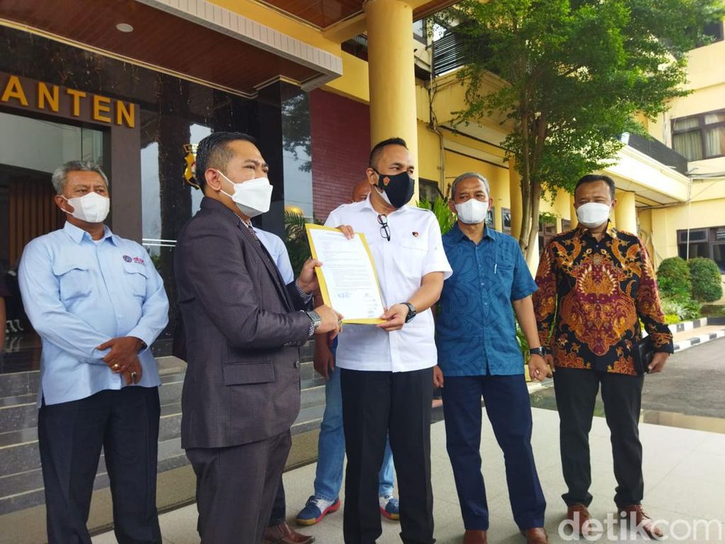 Polda Terima Perdamaian Gubernur Banten-Buruh, Cabut Laporan Pidana