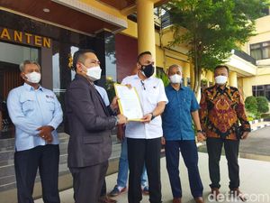 Polda Terima Perdamaian Gubernur Banten-Buruh, Cabut Laporan Pidana Polda Terima Perdamaian Gubernur Banten-Buruh, Cabut Laporan Pidana