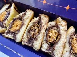 Manis Renyah Roti Bakar Pisang Santa yang Kekinian