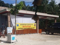 Jual Miras, Rumah Makan Milik Kades di Pandeglang Disegel