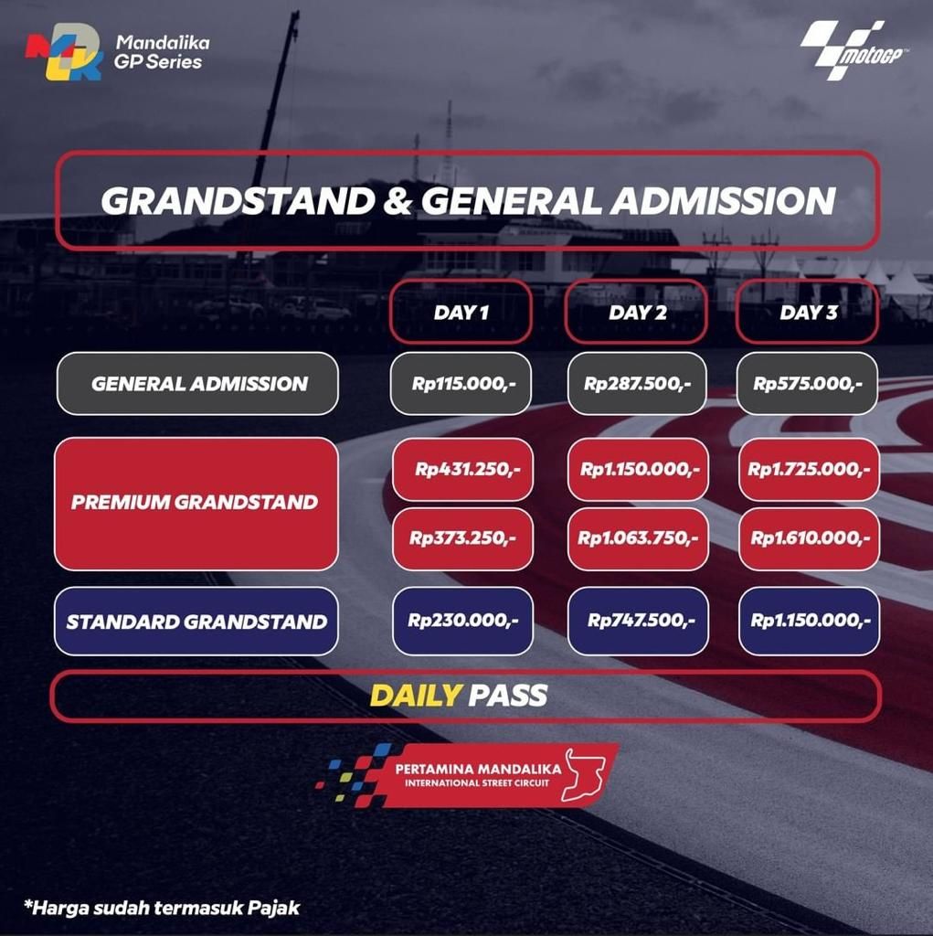 Tiket MotoGP Mandalika