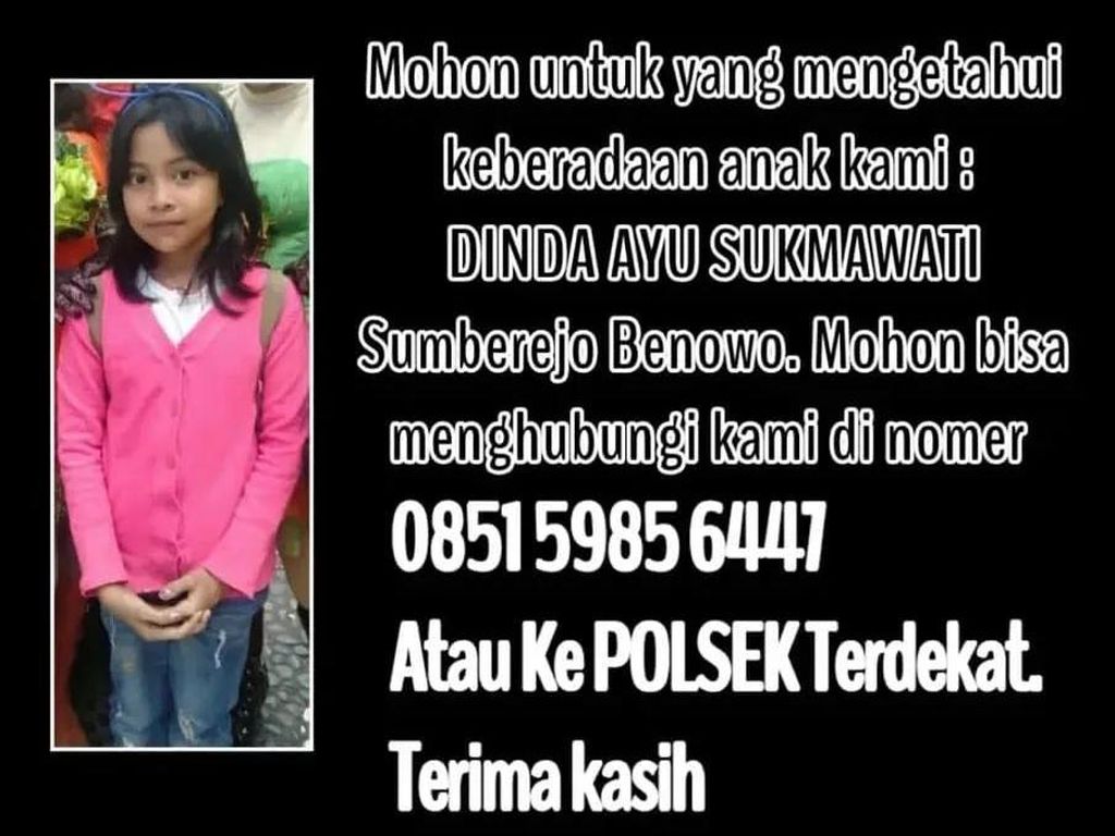 Viral Anak di Surabaya Hilang, Kabur dari Rumah Karena Takut Dimarahi Ortu