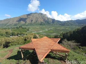 Foto: Bukit Selong, Perbukitan Instagrammable di Sembalun