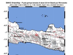 Gempa Darat Guncang Dieng, Begini Penjelasan BMKG