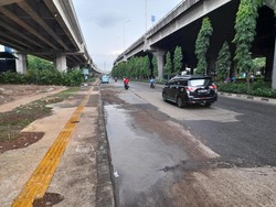 detikcom Do Your Magic: Genangan Jl DI Panjaitan Disebut Lebih Parah Saat Hujan