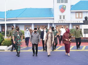 Kunker ke Palu, Maruf Pimpin Rapat Pemulihan Pascabencana-Tinjau UMKM