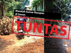 detikcom Do Your Magic: Before-after Pembersihan Galian Sumur Resapan Senen