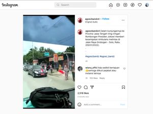 Presiden Jokowi Ngalah Sama Ambulans, Pengendara Pakai Rotator Ilegal Harusnya Malu!