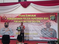 Kapolres Resmikan Kantor Baru Polsek di Depok: Jangan buat Tidur!