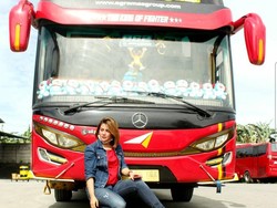 Pesona Sopir PO Agra Mas, Liena Ozora: Punya Filosofi Gak Usah Nguber Banter