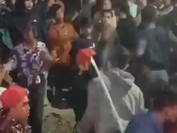Viral Video Pria Bawa Samurai saat Dangdutan di Kudus, Ini Kata Polisi