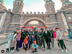 8 Foto Reuni Keluarga Aurel & Atta di Turki Sebelum Ashanty Positif Corona