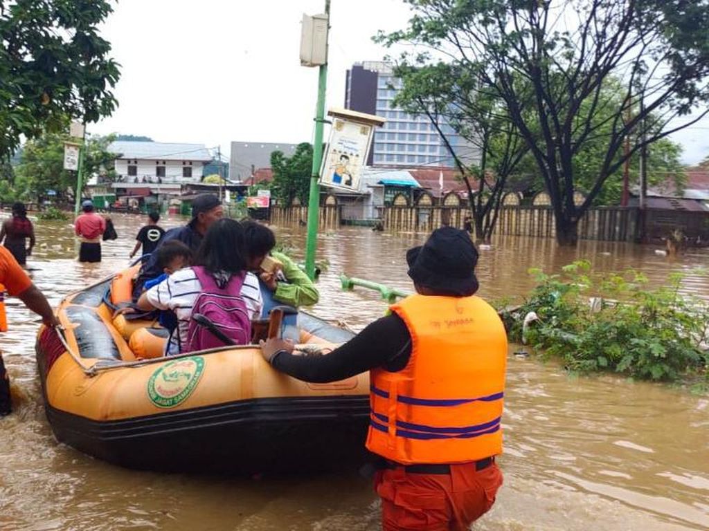 BNPB: Korban Tewas Banjir Jayapura Bertambah Jadi 6 Orang