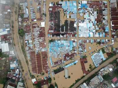 Diguyur Hujan Deras, Jayapura Dilanda Banjir