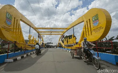 Begini Rupa Jembatan Kali Jambe Tambun Usai Dipermak RP 4,9 M