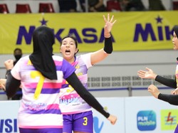 Jakarta Popsivo Menang di Laga Perdana Proliga 2022