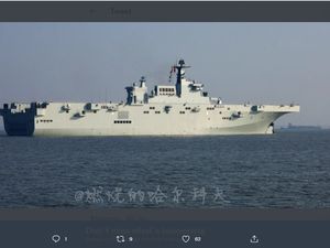 Diam-diam China Luncurkan Kapal Induk Baru, Bisa Angkut 30 Helikopter Serbu Diam-diam China Luncurkan Kapal Induk Baru, Bisa Angkut 30 Helikopter Serbu