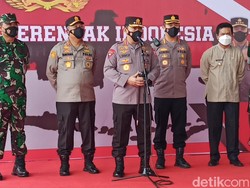 Kapolri Apresiasi Vaksinasi Kabupaten Bandung Capai 70 Persen