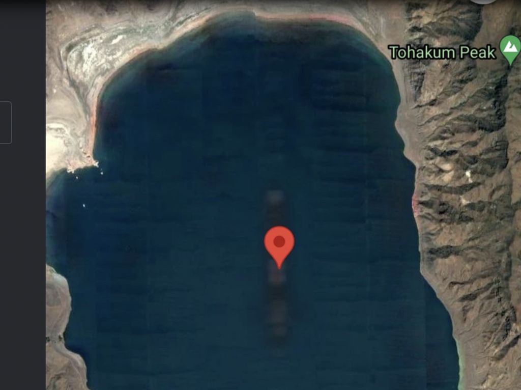 Obyek Besar Misterius di Dasar Danau Terekam Google Maps