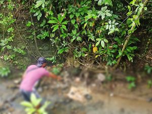 Tengkorak Manusia Ditemukan di Sungai Banyuwangi