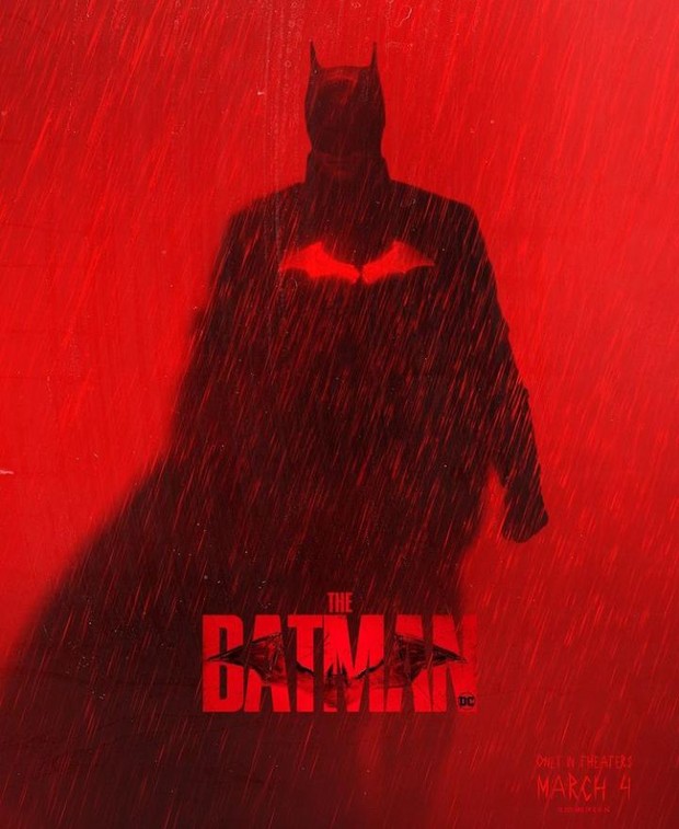 Poster Film The Batman/foto: instagram.com/thebatman The Btman dijadwalkan akan tayang ppada 4 Maret 2022