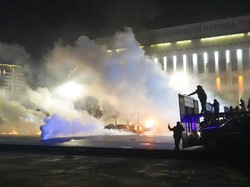 Genting! Kazakhstan Mirip Medan Perang