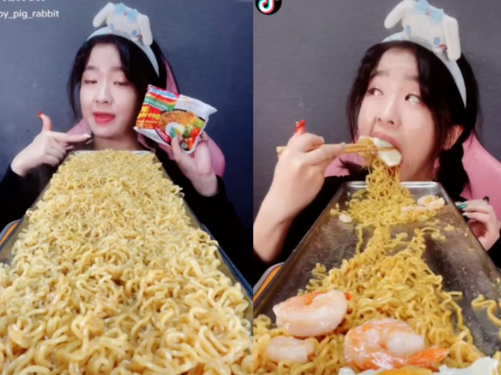 TikToker Korea Mukbang Indomie Goreng, Habis 5 Bungkus! TikToker Korea Mukbang Indomie Goreng, Habis 5 Bungkus!