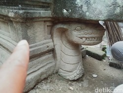 BPCB Sebut Yoni Berukir Naga di Kebun Warga Klaten Unik, Kok Tak Dirawat?