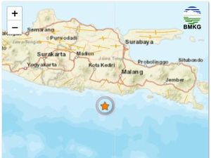 Gempa Magnitudo 2,8 Guncang Blitar