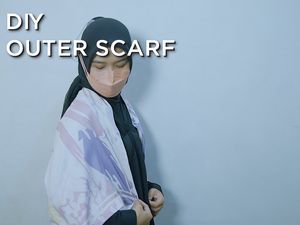 Kutips: DIY Outer Scarf, Bikin Outfit Makin Kece Kutips: DIY Outer Scarf, Bikin Outfit Makin Kece
