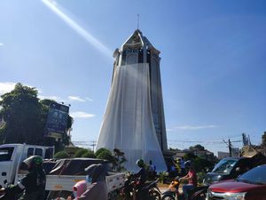 Habiskan Rp 700 Juta, Begini Komentar Warga soal Tampilan Baru Tugu Pamulang Habiskan Rp 700 Juta, Begini Komentar Warga soal Tampilan Baru Tugu Pamulang