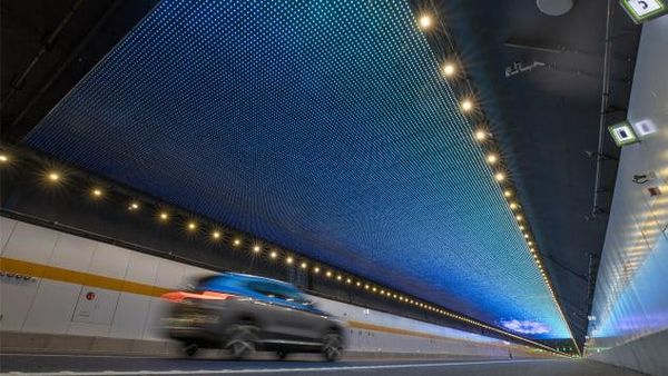 Penampakan Terowongan Bawah Air Terpanjang China