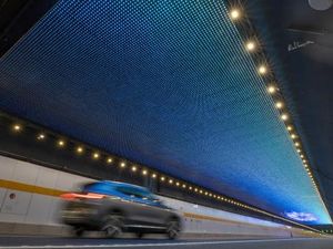 Penampakan Terowongan Bawah Air Terpanjang China