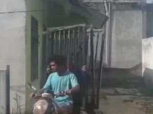 Maling Pagar Tak Sadar Diikuti Polisi Maling Pagar Tak Sadar Diikuti Polisi