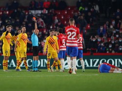 Granada Vs Barcelona: Gavi Kartu Merah, Duel Tuntas 1-1