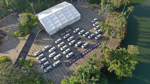 Perdana Dikirim, Momen Jejeran Honda BR-V Berbaris Rapi Enak Dipandang Mata